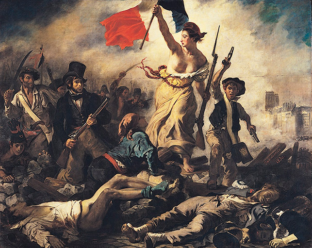 Liberty Leading the People Delacroix Etnia Barcelona #BeAnartist