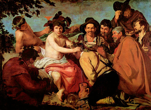 El triunfo de Baco Borrachos Velazquez Etnia Barcelona #BeAnartist